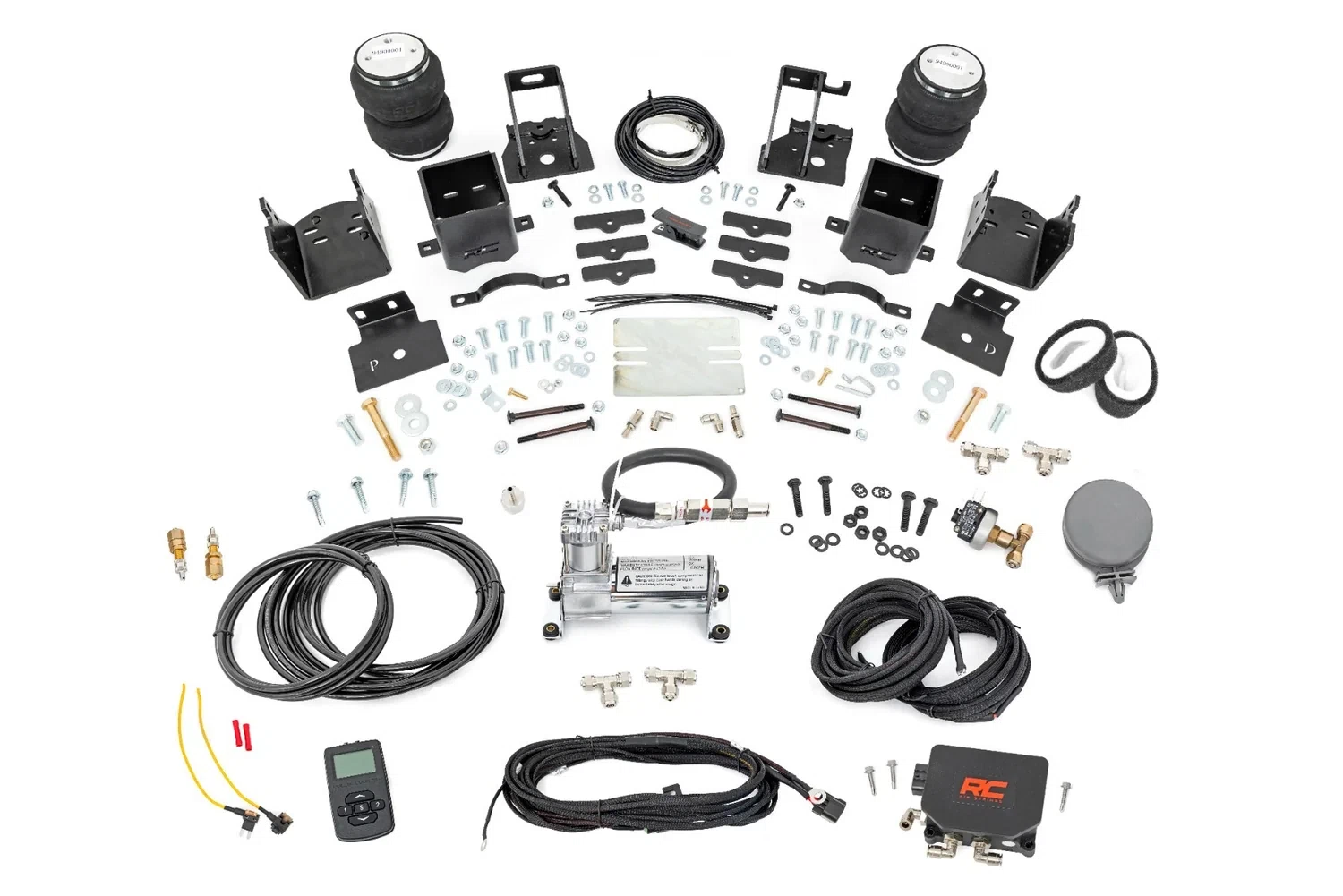 Fits Ford F-250 SD(05-16) Air Spring w_compressor Wireless Control 3-6_ 10020WC